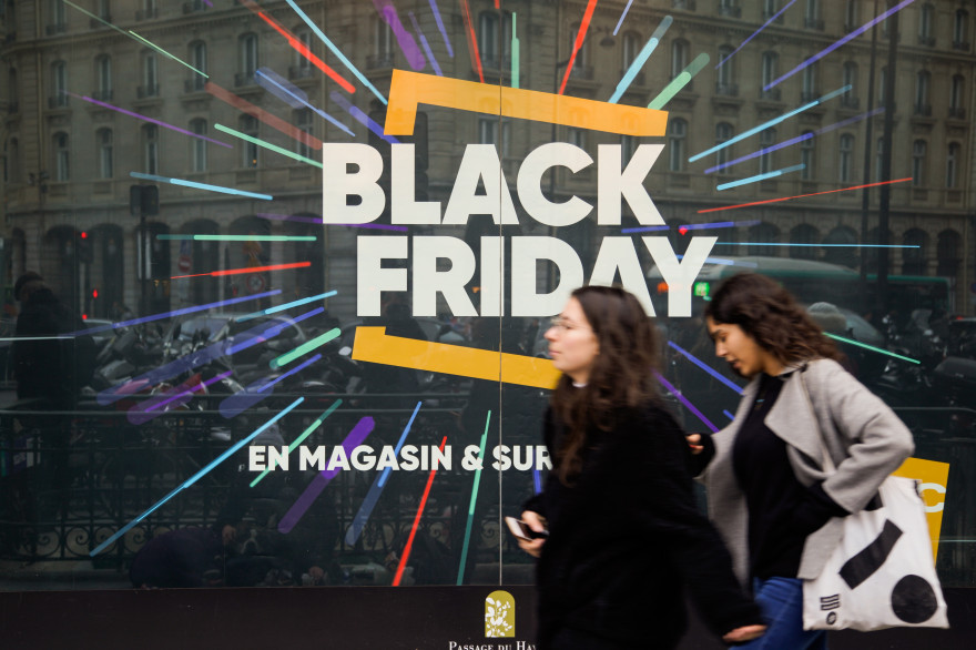 L'enseigne Fnac à Paris, qui propose le Black Friday
