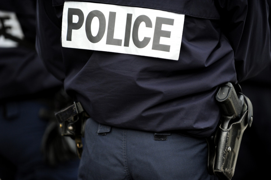 Un officier de police (illustration)