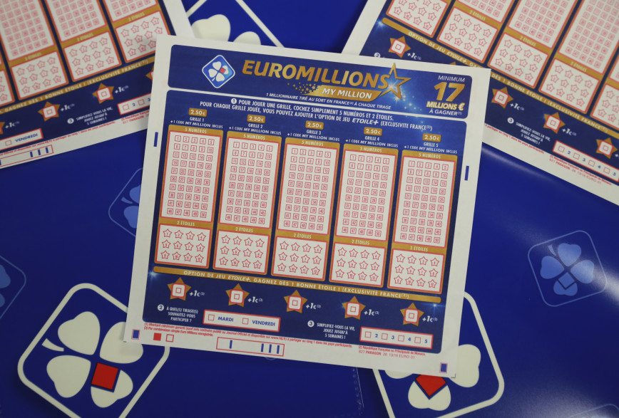 Ticket d'Euromillions (illustration)