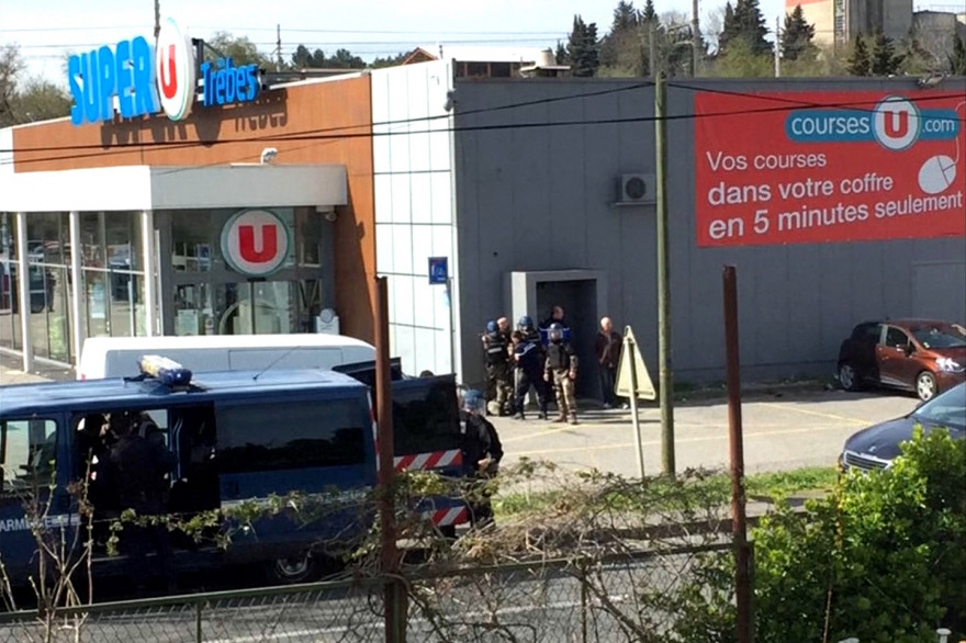 Prise d'otage dans un supermarché de Trèbes (Aude)