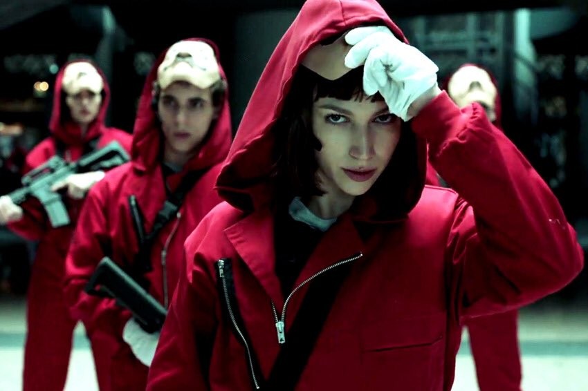 Le gang de braqueurs de la "Casa de Papel"
