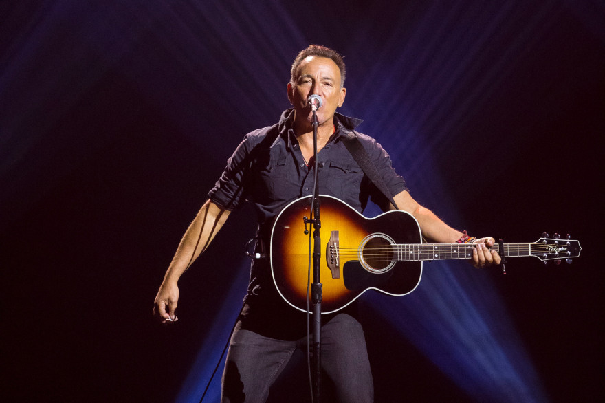 Bruce Springsteen aux Invictus Games, le 30 septembre 2017 au Canada