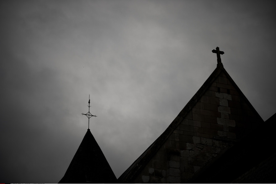 Une église (illustration)