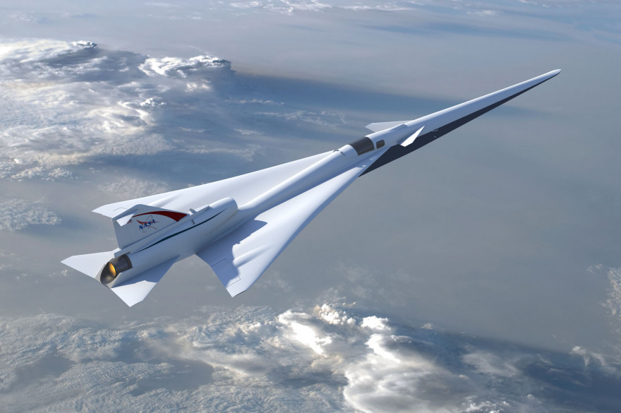 Illustration du projet d'avion de démonstration en vol de la Nasa