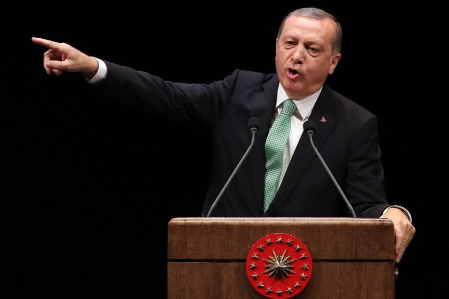 Recep Tayyip Erdogan en octobre 2016 à Ankara (Turquie).