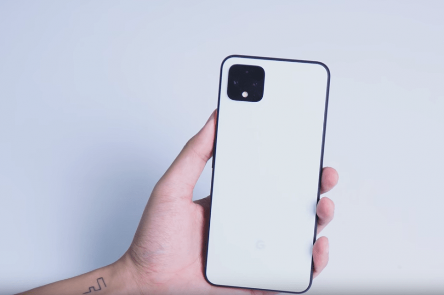Visuel supposé du Pixel 4 publié par AnhEm TV
