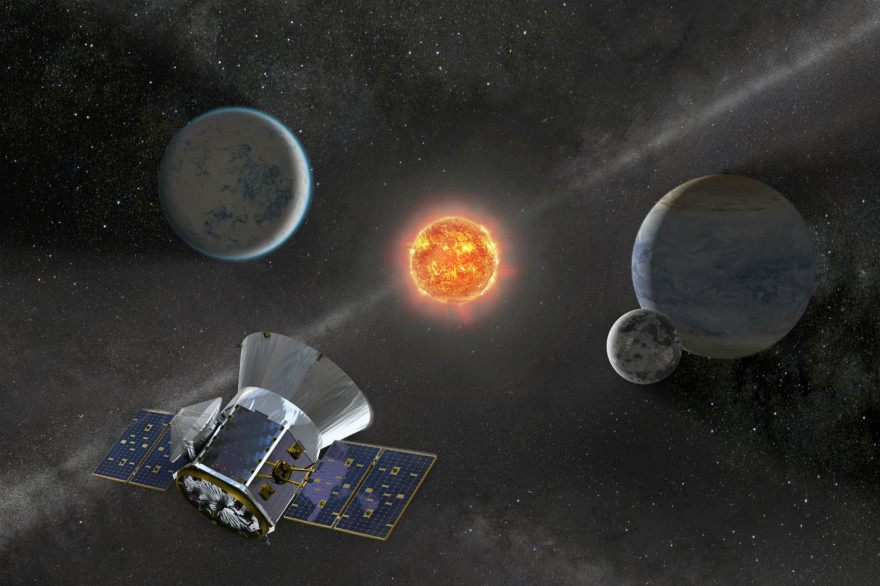 La télescope spatial TESS peut scanner une portion du ciel 350 fois plus vaste que son prédécesseur Kepler