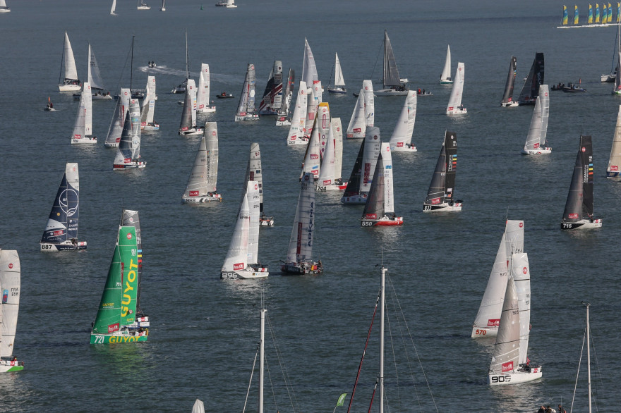 Le départ de la mini Transat La Rochelle - Martinique a été donné ce samedi 5 octobre 2019