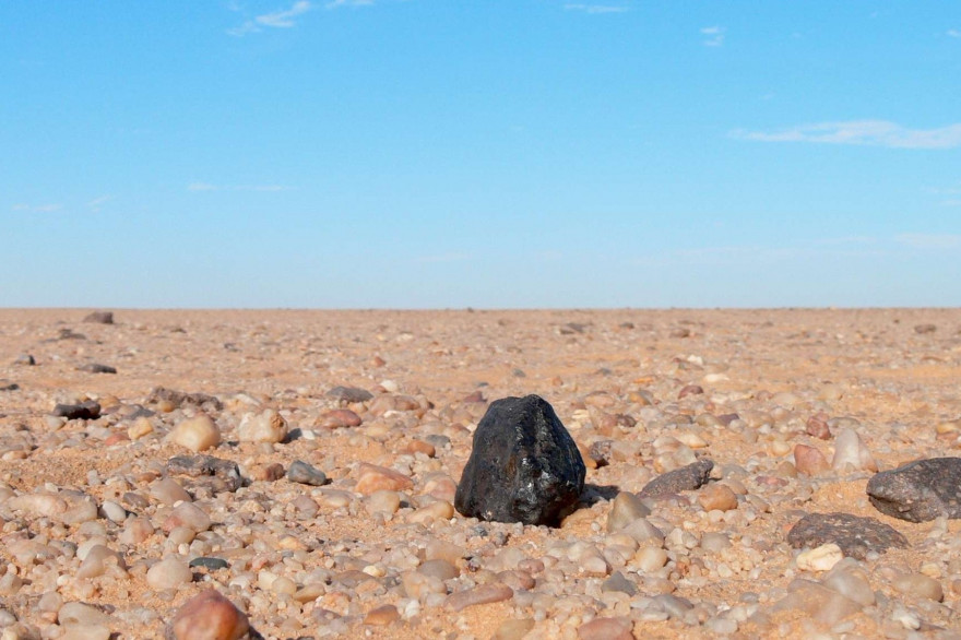 Un fragment de l'astéroïde qui s'est écrasée au Soudan en 2008