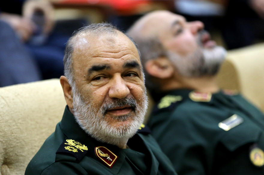 Le militaire iranien Hossein Salami, chef des Gardiens de la Révolution.