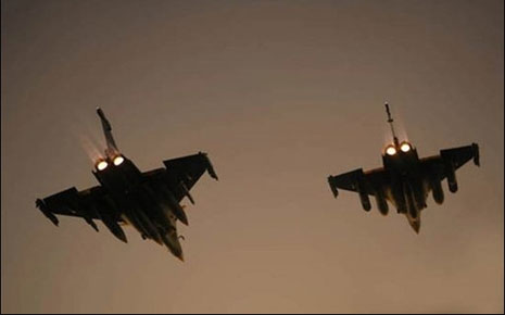 Avions chasseurs (illustration)