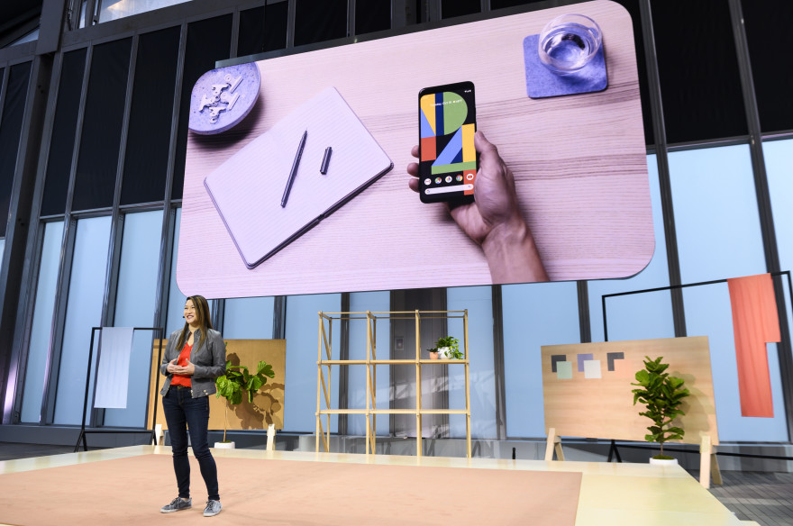 Google a présenté les Pixel 4 le 15 octobre 2019 à New York