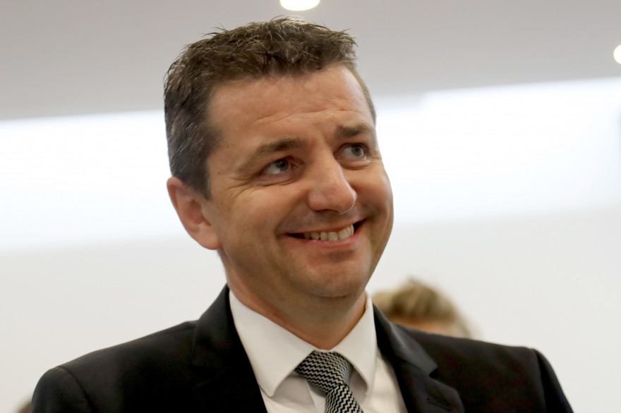 Le maire de Saint-Étienne Gaël Perdriau, en juillet 2018