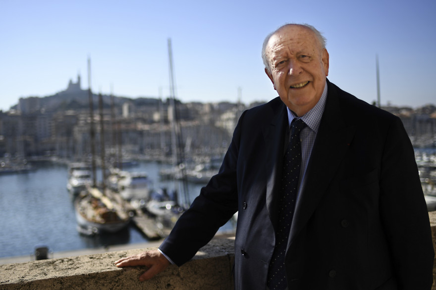 Jean-Claude Gaudin à Marseille le 12 octobre 2017