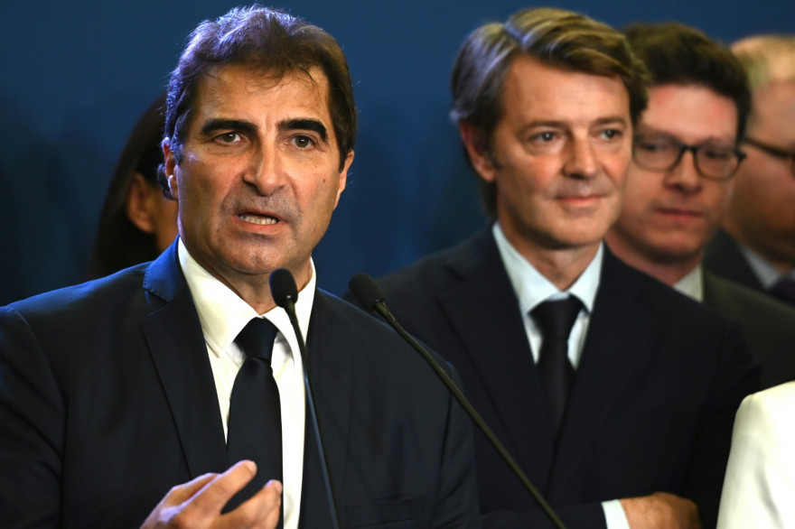 Christian Jacob et François Baroin, le 23 octobre 2019