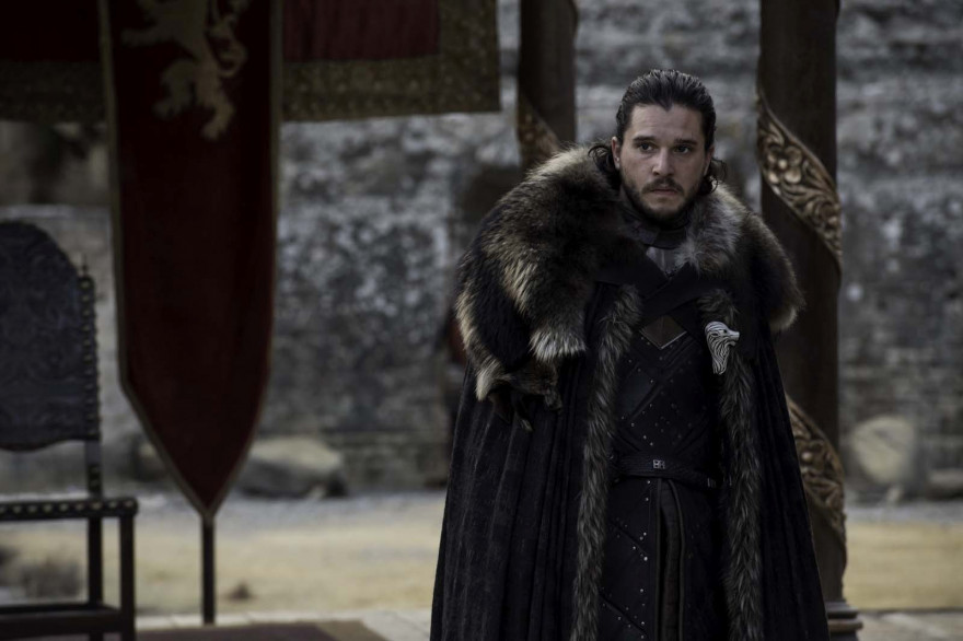 Jon Snow dans la saison 7 de "Game of Thrones"