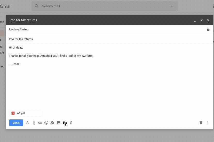 Le nouveau Gmail introduit un mode confidentiel