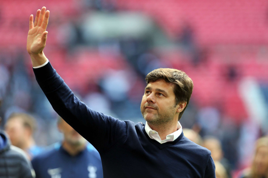 Mauricio Pochettino, à Wembley le 13 mai 2018