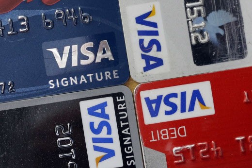 Des cartes visa (illustration)