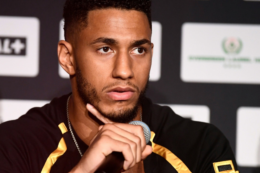 Le boxeur Tony Yoka en octobre 2017