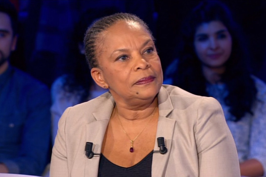 Christiane Taubira sur le plateau d'ONPC samedi 6 février