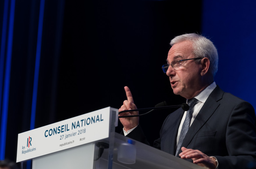 Jean Leonetti remplace Virginie Calmels, comme vice-président du parti Les Républicains.