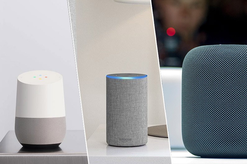 Google, Amazon et Apple se disputent le marché émergent des haut-parleurs intelligents