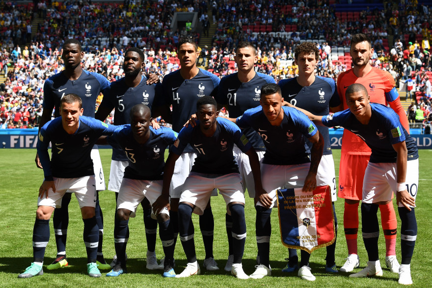 Le 11 de départ des Bleus contre l'Australie samedi 16 juin 2018
