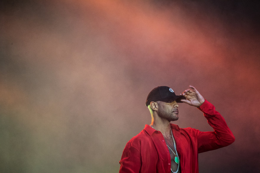 Le rapper Booba le 18 juillet 2019