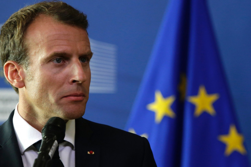 Le président français Emmanuel Macron, le 24 juin 2018 à Bruxelles
