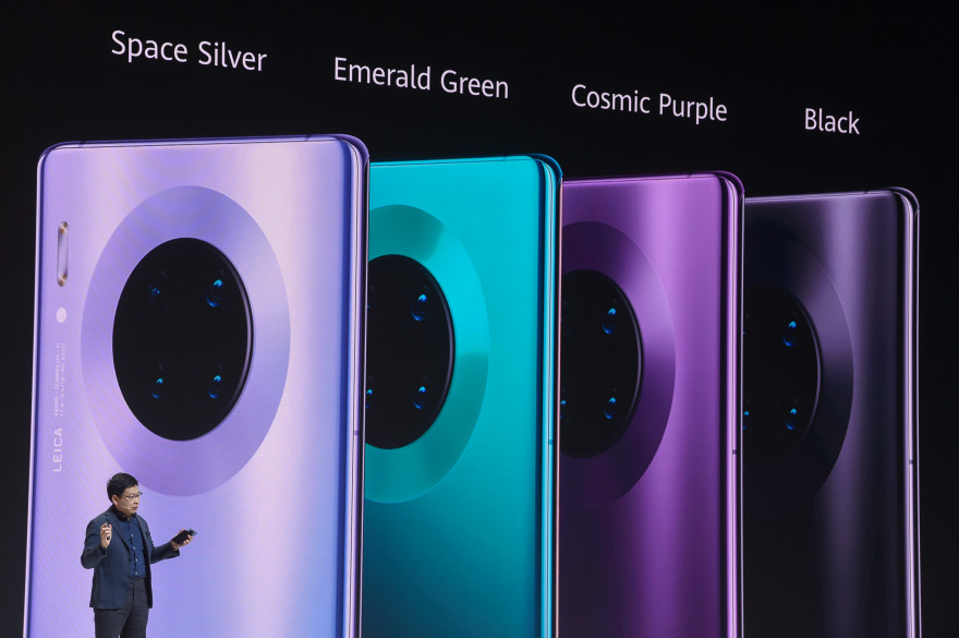 Huawei a annoncé ses nouveaux smartphones Mate 30 le 19 septembre à Berlin