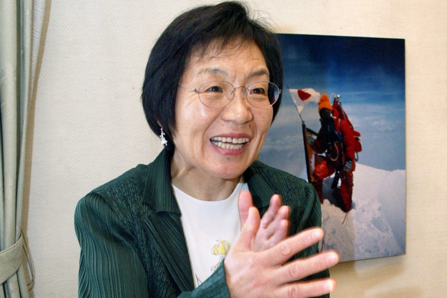 L'alpiniste japonaise Junko Tabei, en 2003.
