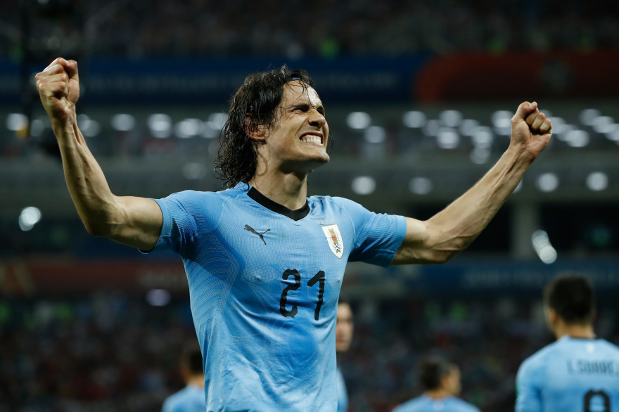 Edinson Cavani, le 30 juin 2018 à Sotchi
