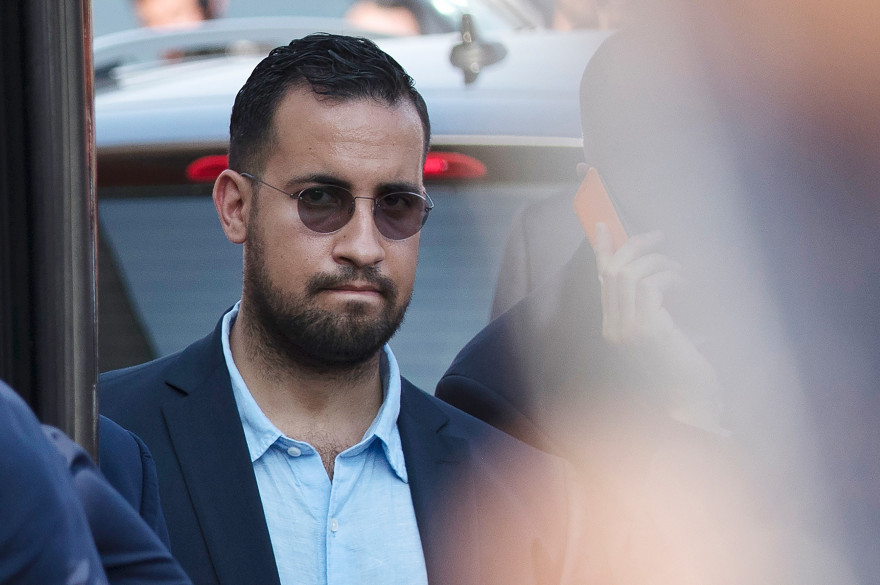 Alexandre Benalla le 16 juillet 2018