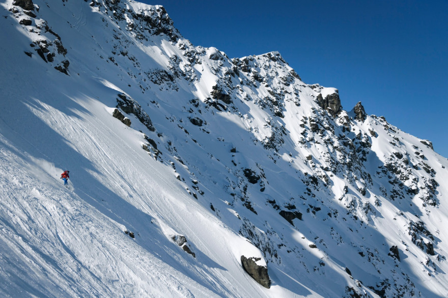 Une montagne en France (illustration).