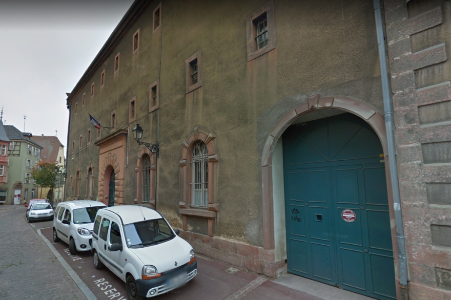La maison d'arrêt de Colmar, dans le Haut-Rhin