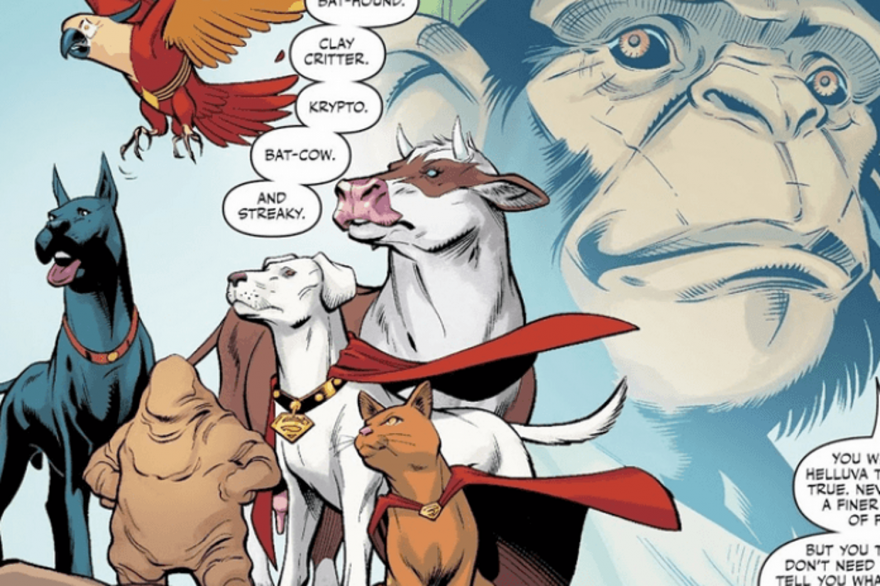 "Super-Pets", des animaux de compagnie dotés de super-pouvoirs