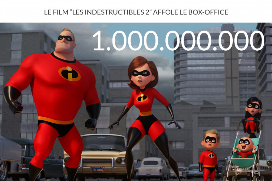 "Les Indestructibles 2" est le 3e plus gros succès de Disney cette année