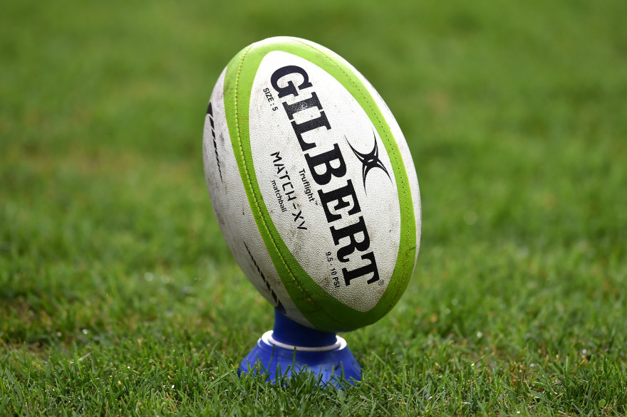 Un ballon de rugby (illustration)