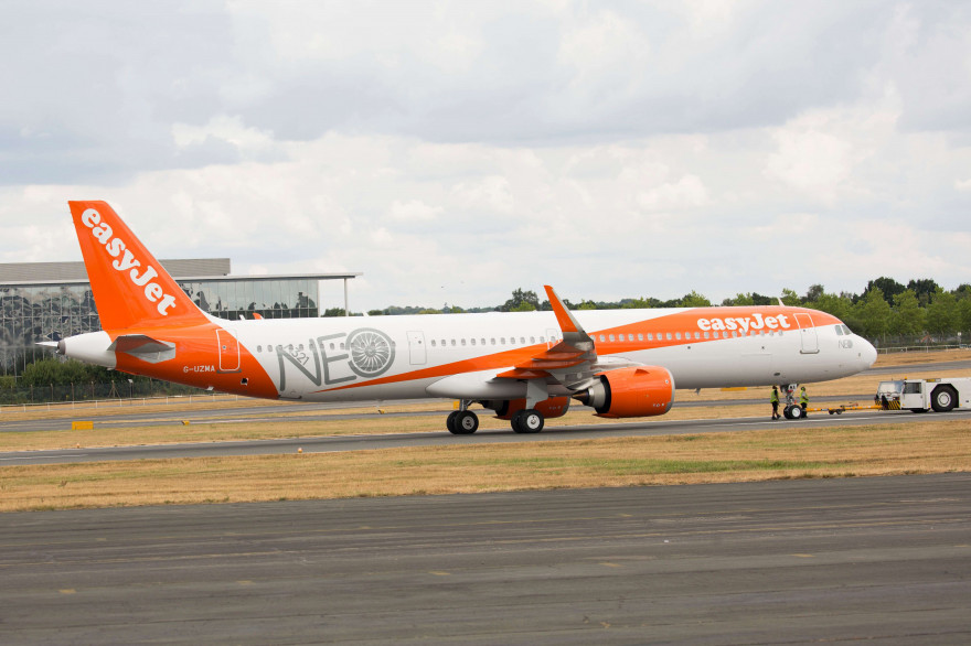 Un avion de la compagnie low-cost EasyJet. (illustration)