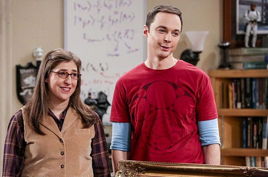 Jim Parsons et Mayim Bialik de "The Big Bang Theory"
