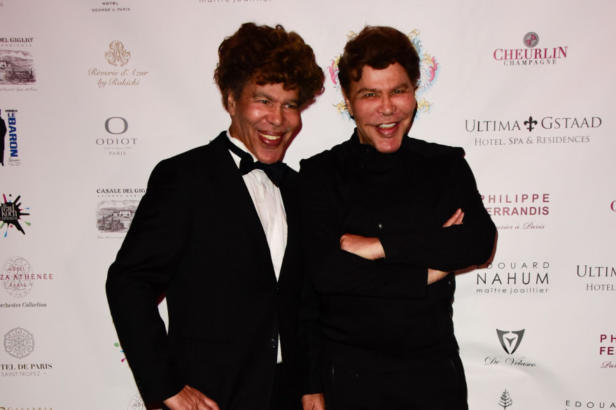 Igor et Grichka Bogdanoff aux Best Awards Gala, en janvier 2018