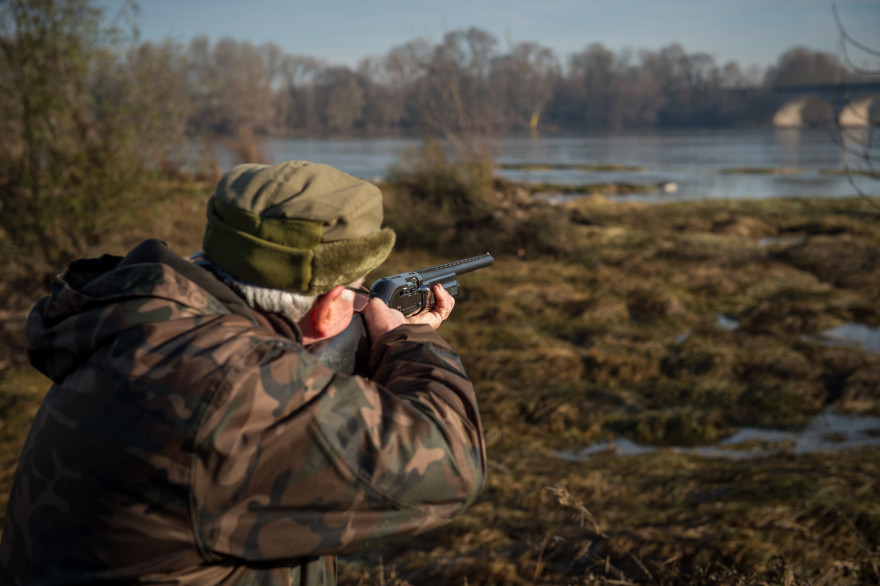Un chasseur français en 2016 (illustration)