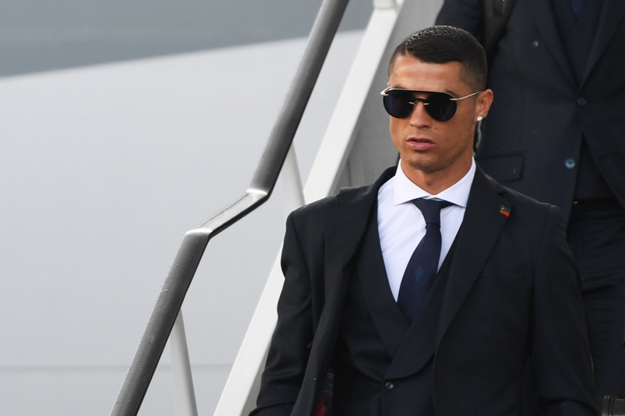 Le footballeur Cristiano Ronaldo le 9 juin 2018