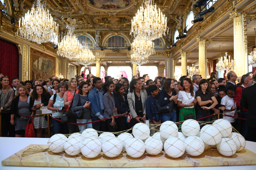 L'Élysée est comme chaque année un lieu de visite privilégié des Journées du patrimoine
