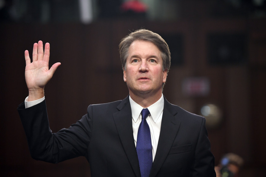 Brett Kavanaugh, candidat de Trump à la Cour suprême aux États-Unis, ici le 4 septembre 2018