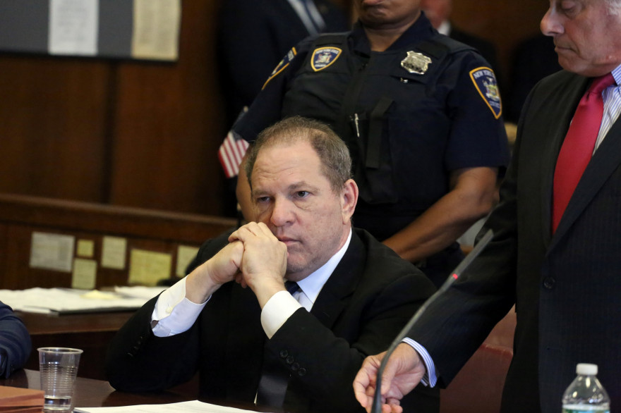 Harvey Weinstein le 9 juillet 2018 à New York