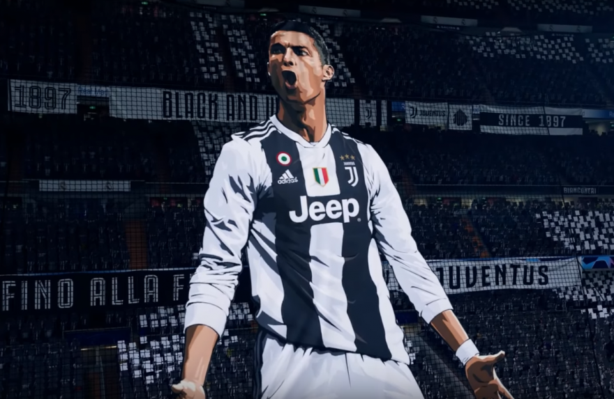 La star portugaise de la Juventus de Turin n'apparaît plus sur le site officiel d'Electronic Arts, éditeur du jeu FIFA 19