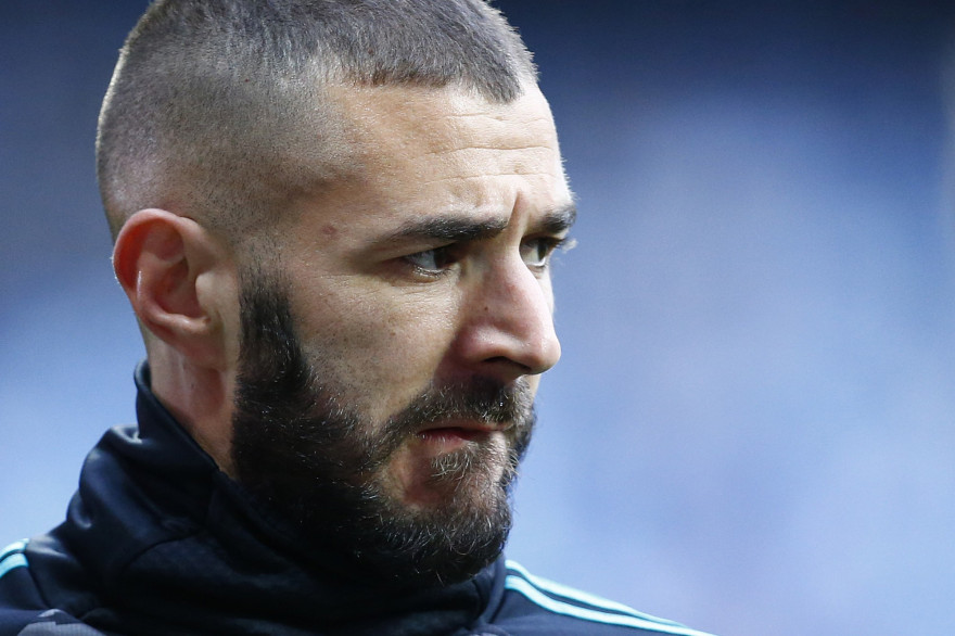 Karim Benzema pendant le match Real Madrid-Celta Vigo, le 12 mai 2018