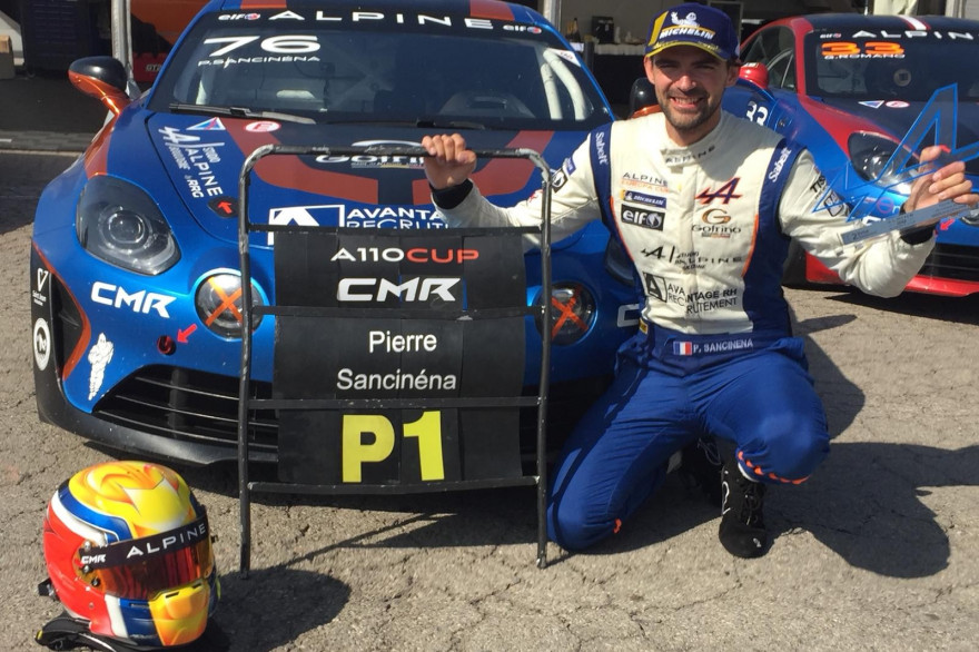 Pierre Sancinéna remporte l'Alpine Europa Cup